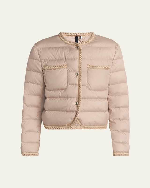 Gencay Braided Down Jacket